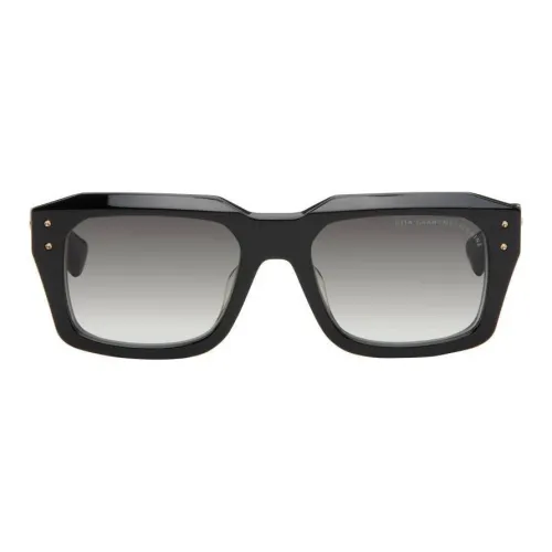 DITA Прямоугольные Солнцезащитные очки Мужские Черные