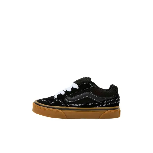 Vans Caldrone Low Топ Kids Lifestyle Shoes Черный Детский