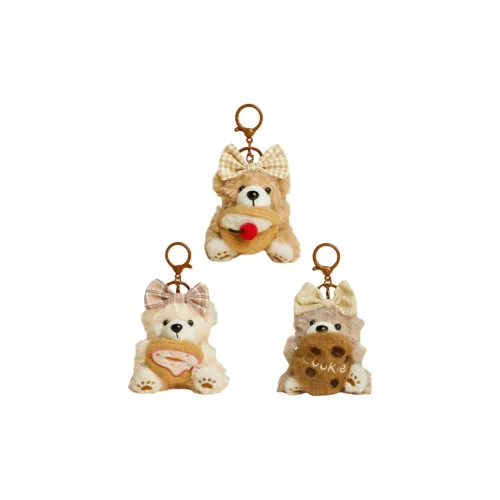 ROUERXIONG Печенье Десерт Медвежонок Кукла Плюшевый Подвеска 12,5 см Высота