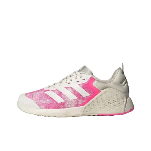 Adidas DROPSET 3 Устойчивые к истиранию Дышащие Легкие Низкие Кроссовки для тренировок Женские Розовые