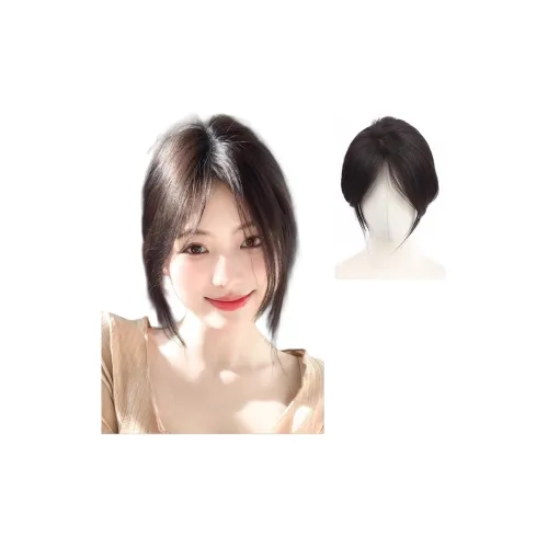 WANWANFENG Бесшовный Незаметный Перук для Лицевой Кости Женская Перука