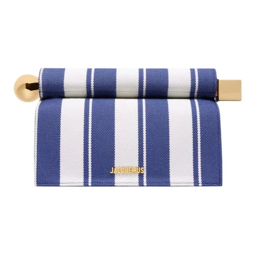 Jacquemus Хлопок Клатч Стандартный Женский Синий и Белый