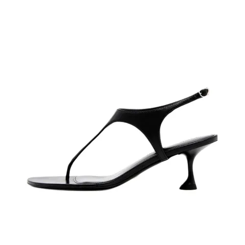 PROENZA SCHOULER Tee Стринг One Ремень Сандалии 6 см Женские Черный