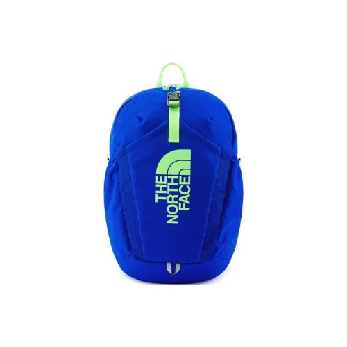 The North Face 15L Outdoor Backpack Outdoor Bag Recycled Polyester Legendary Blue Kids The North Face 15L Outdoor Рюкзак Outdoor Сумка Переработанный Полиэстер Легендарный Синий Детский