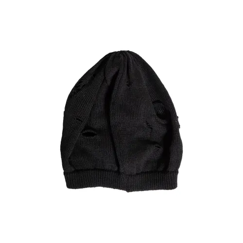 Yohji Yamamoto Бумага Полиэстер Шапки-бини Мужской Черный