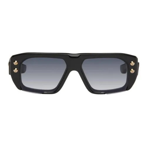 DITA Ацетат Прямоугольные Солнцезащитные очки Мужские Черные