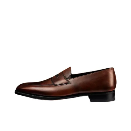 JOHN LOBB Montgomery Лоферы Мужские Коричневые