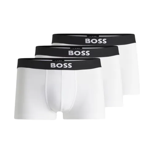Hugo Boss Белые Мужские Боксеры
