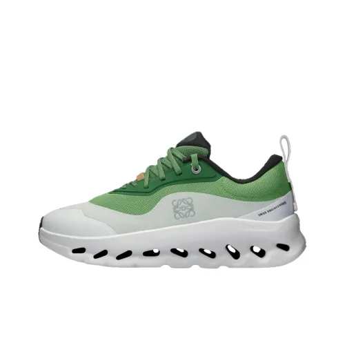 LOEWE x On Cloudtilt 2 Low Топ Беговые кроссовки Женские Зеленый белый