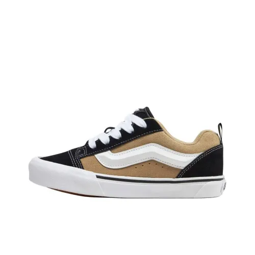 Vans Old Skool Casual Низкий Топ Коричневый Черный Белый Женский