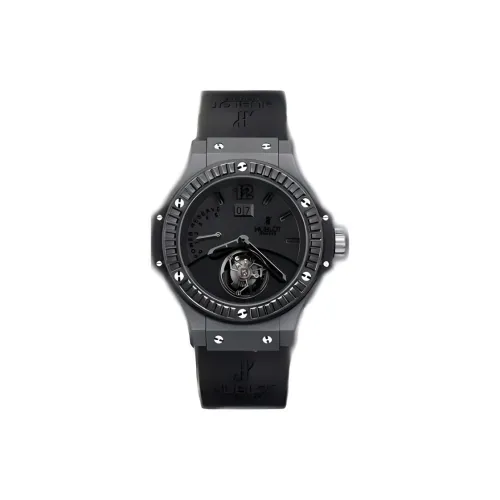 HUBLOT Мужские часы с ручным заводом, механический, 44 мм, черный