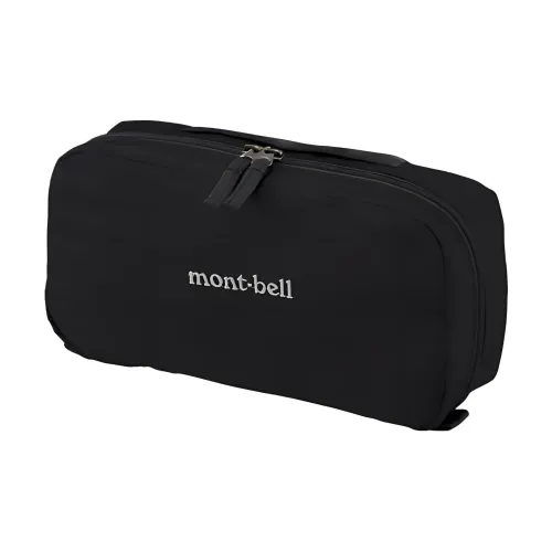 MONTBELL Nylon Туалетная сумка Средняя Унисекс Черная