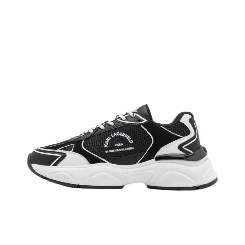 KARL LAGERFELD Komet Low Топ Повседневная обувь Мужская Черная