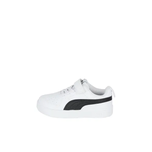 PUMA Rickie Ac Inf Устойчивая к истиранию Низкая Обувь для малышей Белая Новорожденный и Малыш