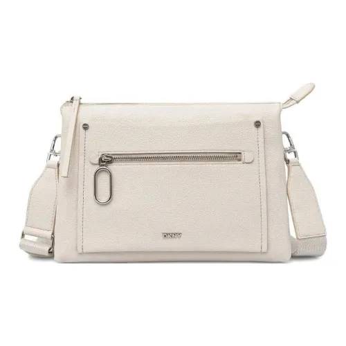 DKNY ПУ (полиуретан) Волокно Сумка через плечо Женская Светлый Бежевый