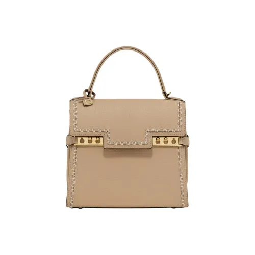 Delvau Tempête Телячья кожа Одно плечо Сумка Маленькая Женская Сливовый