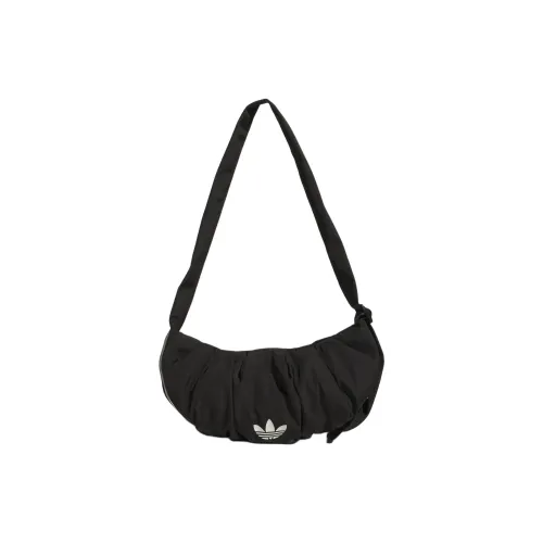 Adidas Originals Переработанный полиэстер Cloud Сумка Плечевая сумка Маленькая Женская Черная