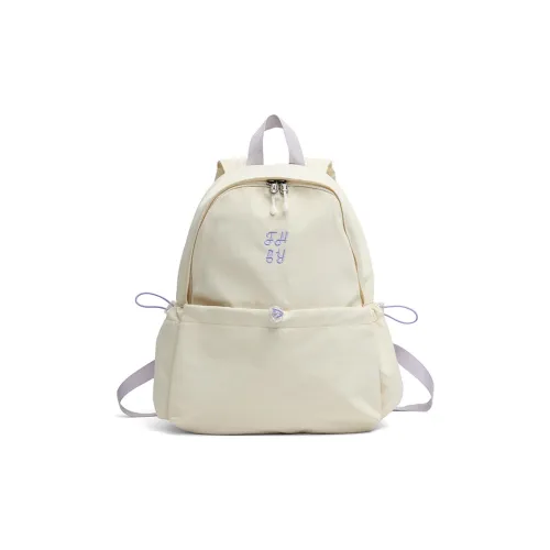 JACD Ткань Рюкзак Стандартный Женский Фиолетовый Черный Белый