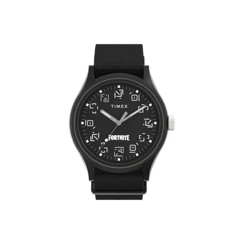 TIMEX Fortnite Collection Мужские часы Кварцевый механизм Тканевый ремешок 40 мм Черный циферблат