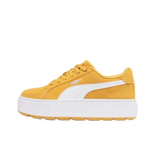 PUMA Karmen Low Топ Скейтборд Кроссовки Женские Желтые