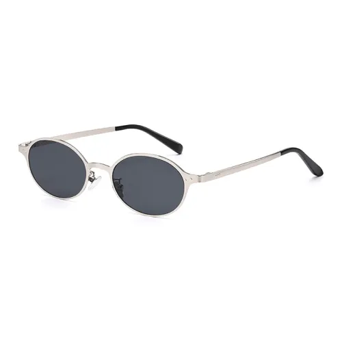 BOELEO Титановый сплав OVAL SUNGLASSES Унисекс