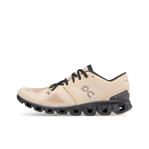 On Cloud X 3 Low Топ Кроссовки для тренировок Женские Рыжевато-коричневый