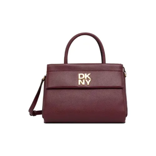 DKNY Телячья кожа Сумка на одно плечо Женская Темно-красный