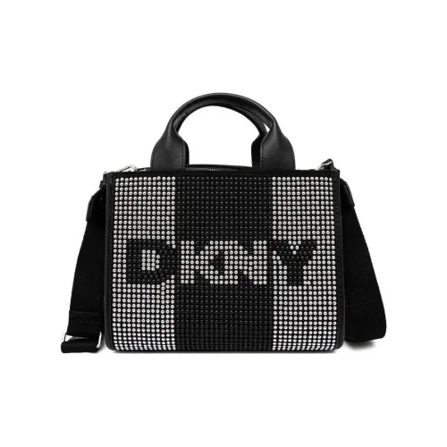 DKNY Стекло Одно Плечо Сумка Стандартная Женская Черная