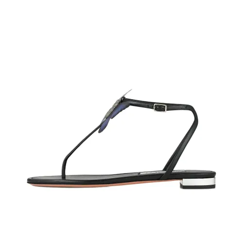 AQUAZZURA Вавилон one Ремень Сандалии Женские Черный