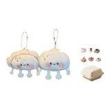 Пельмени+Baozi-Парные (1 пара)+Торт Коробка+Случайные наклейки