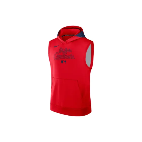 Nike Clothing Red Men's Tank Tops