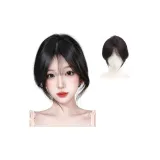 Голова Покрытие T-образная Застежка Чёлка Стиль [6*8 Естественный] 25 см