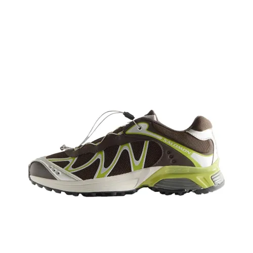 KITH Collaboration x SALOMON XT Whisper Low Топ Беговые кроссовки Унисекс Коричнево-зеленый