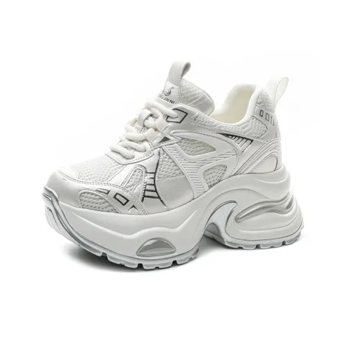 Стулек Floral Language Амортизаторы Slip-resistant Abrasion-resistant Низкий топ Толстая подошва Женские