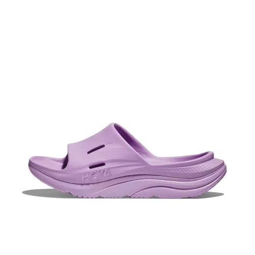 HOKA ONE ONE Ora Recovery Slide 3 Слипоны Фиолетовый Унисекс