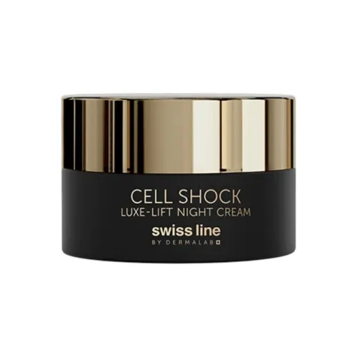 SWISS LINE BY DERMALAB Коллаген Укрепляющий Ночной Крем Увлажняющий Смягчающий Против Глубоких Угрей 50 мл