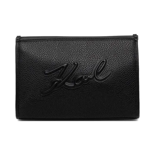 Karl Lagerfeld Полиуретан Косметичка Женская Черная