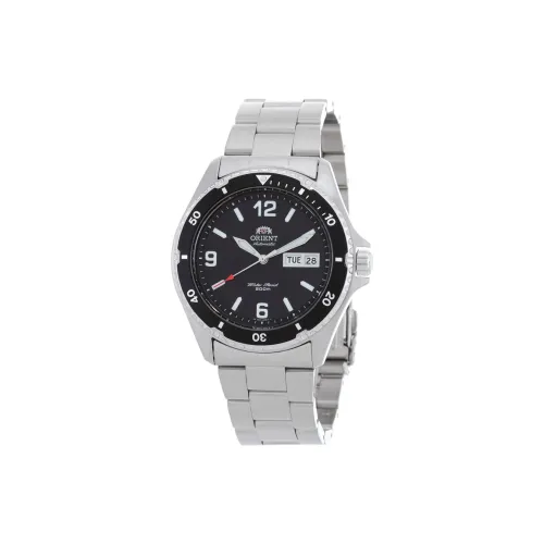 ORIENT Mako II Collection Автоматический Механический Механизм Нержавеющая Сталь Ремешок Часы 41 мм Мужские Часы Черный Циферблат