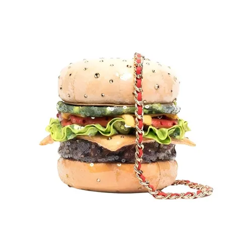 MOSCHINO Сумка через плечо из кожи женская многоцветная