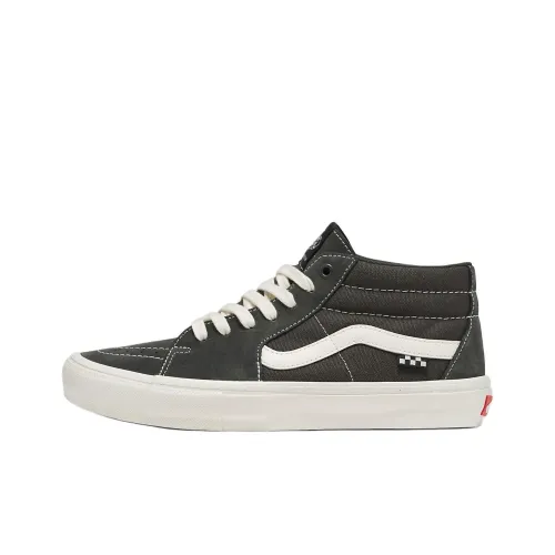Vans Skate Grosso MID Топ Кроссовки для скейтбординга Унисекс Серый