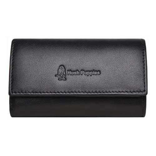 Hush Puppies Коровья кожа Key Pouch Мужской Черный