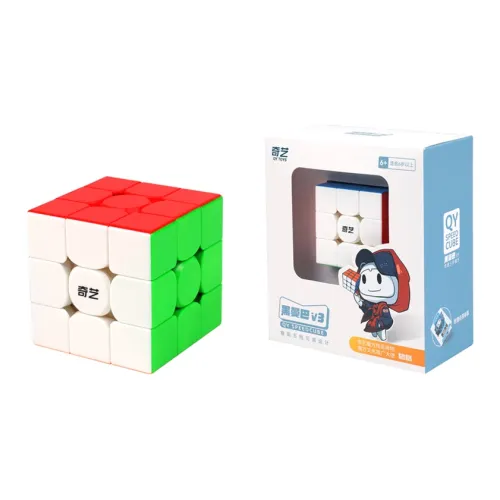 Qiyi Черная мамба Третье поколение THREE Speed Кубик Рубика Гладкий Real Цвет Вступительный Уровень Новичок Kids Развивающие игрушки