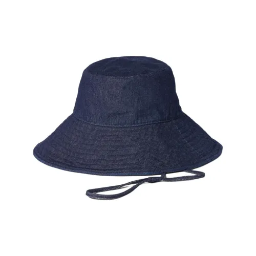 UNIQLO Хлопок Linen Bucket Hats Women's Blue