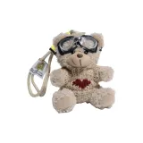 Коричневый свитер с сердцем