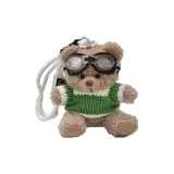 Зелёный и белый свитер