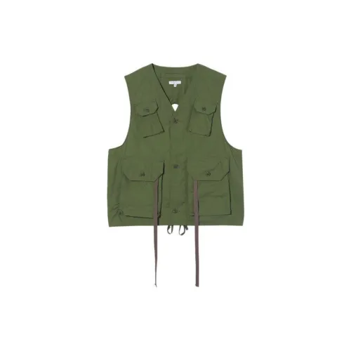 Жилет Мужской Зеленый в сотрудничестве с Engineered Garments