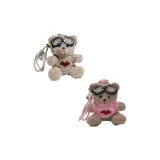 Коричневое сердце + Розовое красное сердце Комбинация