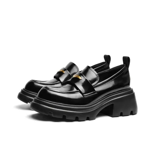 CHERYKALLY Лоферы 6,5 см Женские Черные