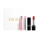 Комплект из двух частей B: Ярко-синий блеск для губ #720 3,5 г + Волшебный бальзам для губ #001 3,2 г