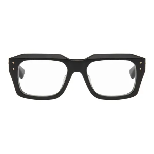 DITA Металлические Ацетатные Прямоугольные Оправы для Очков Мужские Черные